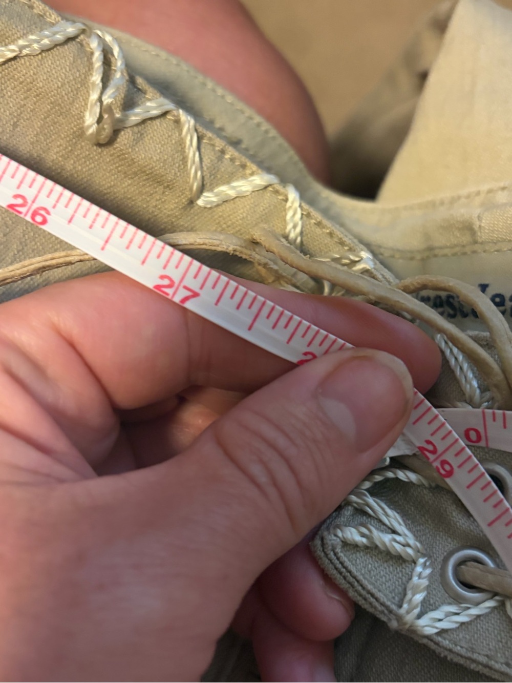 Vintage Crest Tan Embroidered Flare Pants - Picture 12 of 14